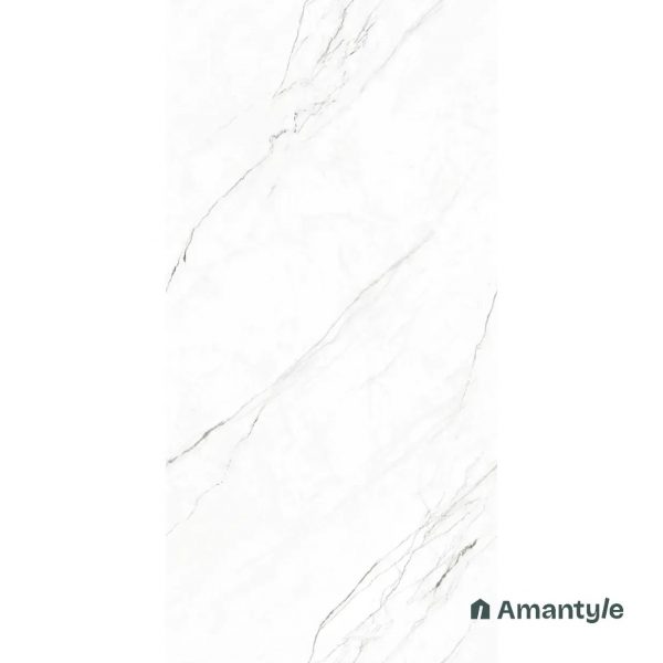 Ivory Vitrified Marble Matt & Carving Wall & Floor Tile Code 100849 (600x1200 mm, Color Body)