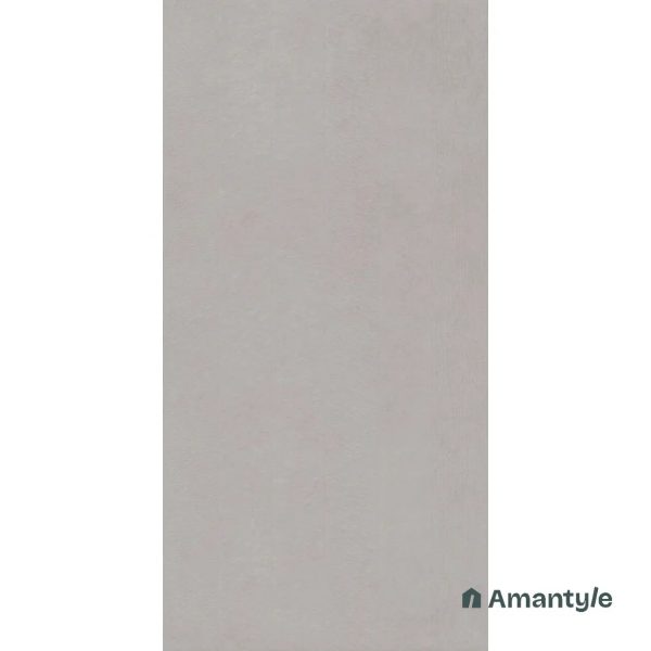 Grey Vitrified Concrete & Grey Wall & Floor Tile Code 100877 (600x1200 mm, Color Body)