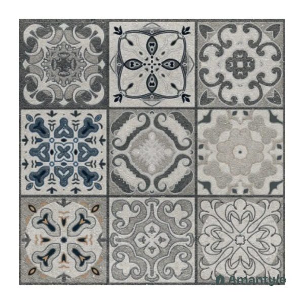 Cream Vitrified  Moroccan  Floor Tile Code 120003 (300x300 mm, Matt)