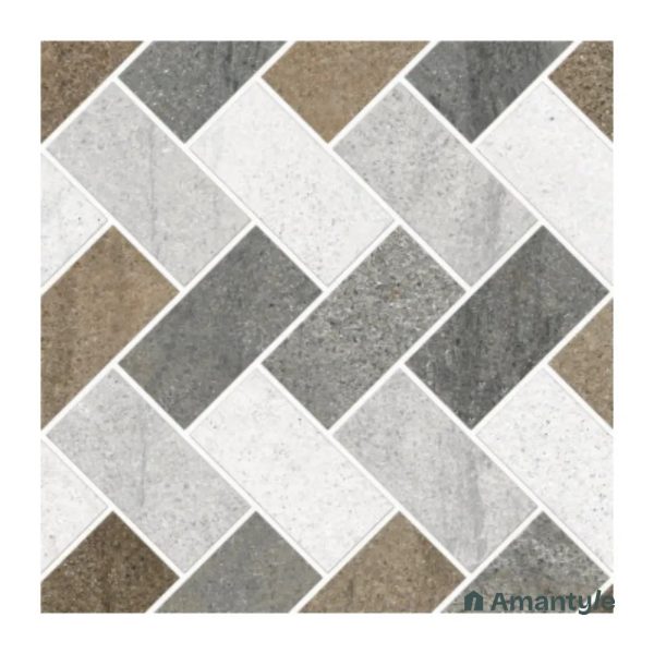 Multicolor Vitrified  Moroccan  Floor Tile Code 120027 (300x300 mm, Matt)