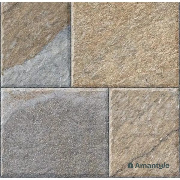 Grey Vitrified  Rustic & Matt Floor Tile Code 120033 (300x300 mm, Matt)
