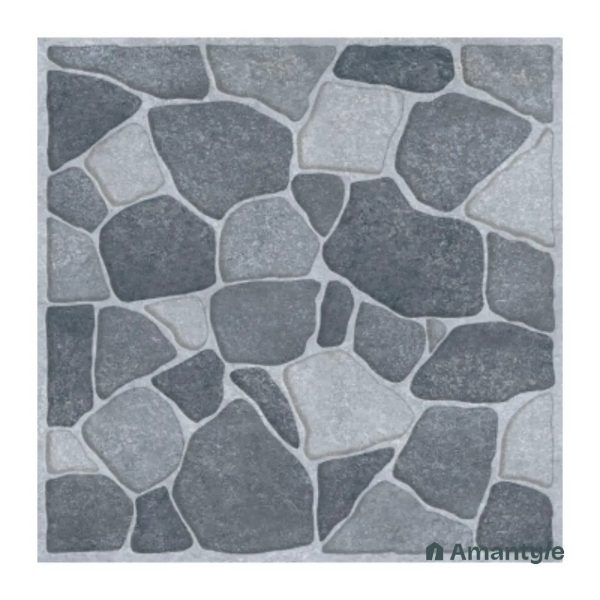 Grey Vitrified  Rustic & Matt Floor Tile Code 120040 (300x300 mm, Matt)