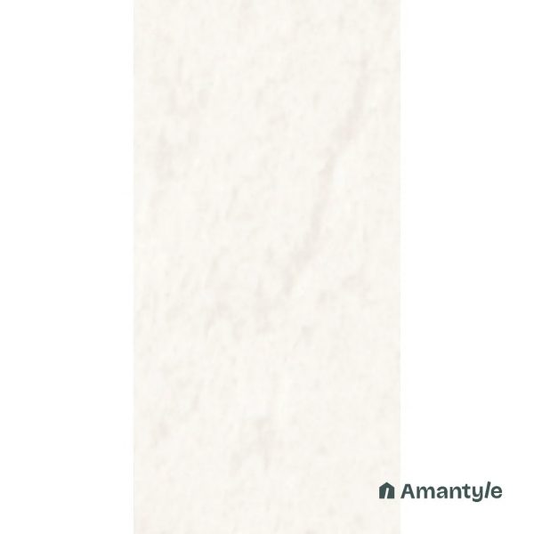 White Vitrified Concrete & Grey Wall & Floor Tile Code 140019 (600x1200 mm, Matt Structure )