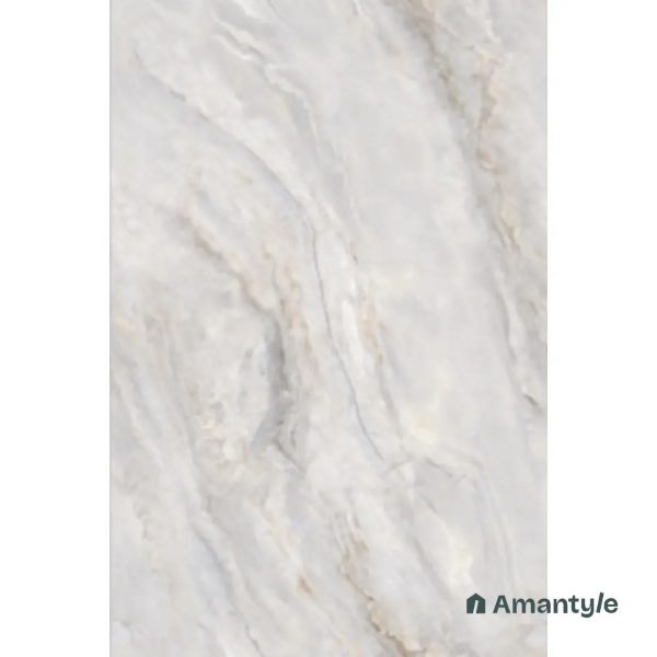 Grey Vitrified Marble Design Wall & Floor Tile Code 150010 (1200x1800 mm, Polished)