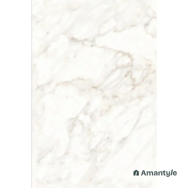 White Vitrified Marble Design Wall & Floor Tile Code 150015 (1200x1800 mm, Polished)