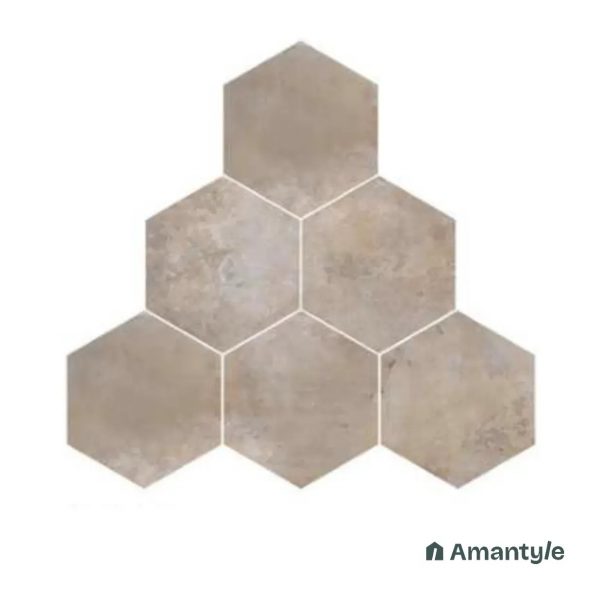 Black Vitrified Rustic & Matt Wall & Floor Tile Code 190040 (220x250 mm, Matt)
