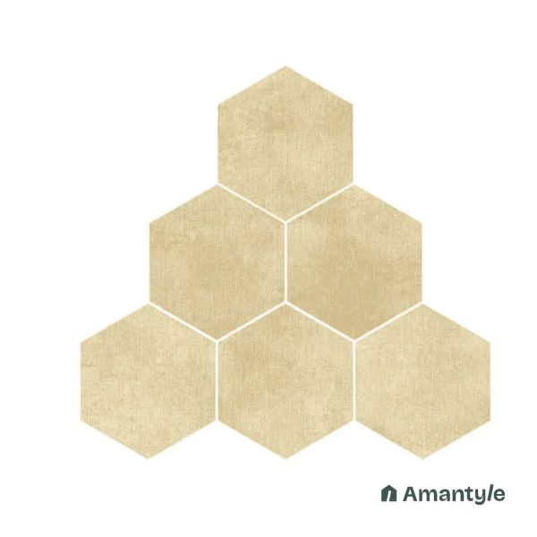 Grey Vitrified Moroccan  Wall & Floor Tile Code 190042 (220x250 mm, Matt)