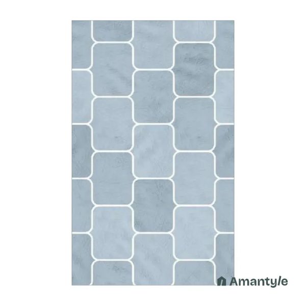 Blue Ceramic Subway Wall Tile Code 230024 (300x600 mm, Polished)