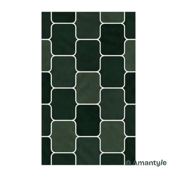 Green Ceramic Subway Wall Tile Code 230031 (300x600 mm, Polished)