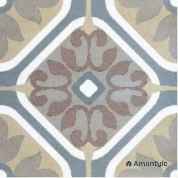 Beige 3rd Fire Moroccan Wall & Floor Tile Code 250082 (300x300 mm, Matt)